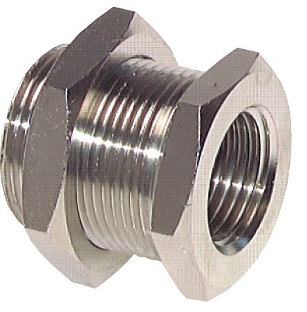 Schottverschraubung einzeln, 3/8&quot; AG, 1/4&quot; IG